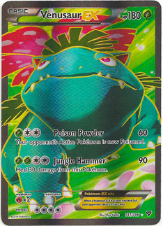 Venusaur-EX - 141/146 - Full Art